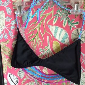 Strappy back braid top